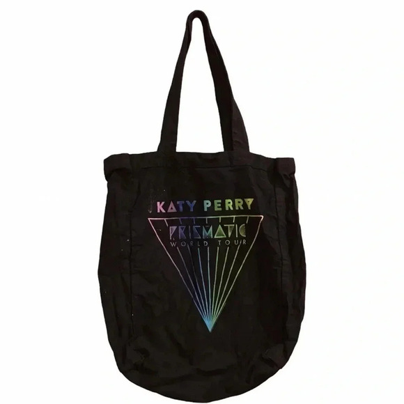 Katy Perry Canvas Tote Prismatic World Tour Bag - Picture 1 of 10